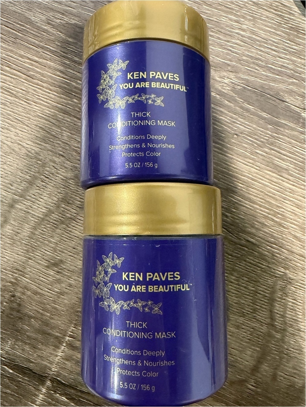 2 x Ken Paves You Are Beautiful Thick Conditioning Hair Mask 5.5 oz NEW